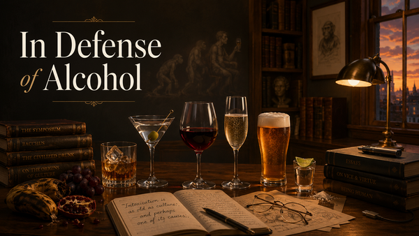 In defense of alcohol