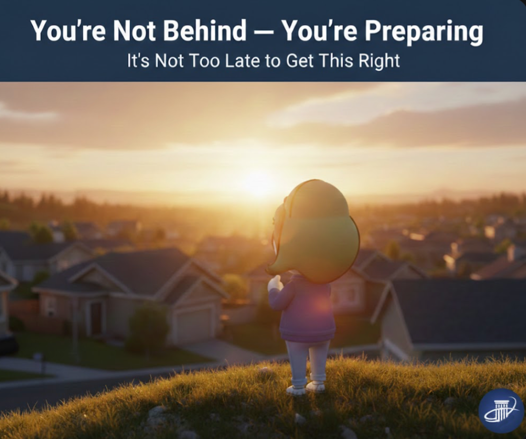Pinterest pin: How to catch up on retirement savings after 55 with small steady adjustments instead of drastic changes