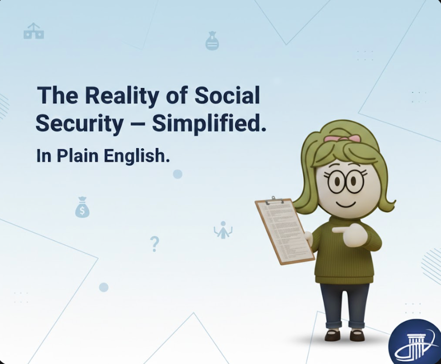 Pinterest pin: Social Security explained simply for women with tips on the income gap and claiming timing