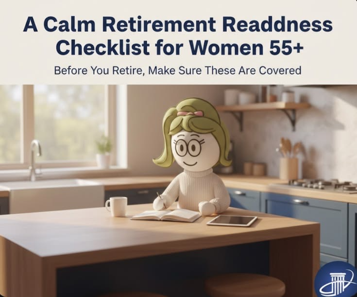 The Calm Retirement Readiness Checklist for Women 55+