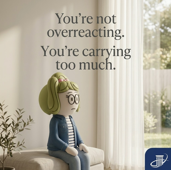 You're Not Overreacting — You're Carrying Too Much