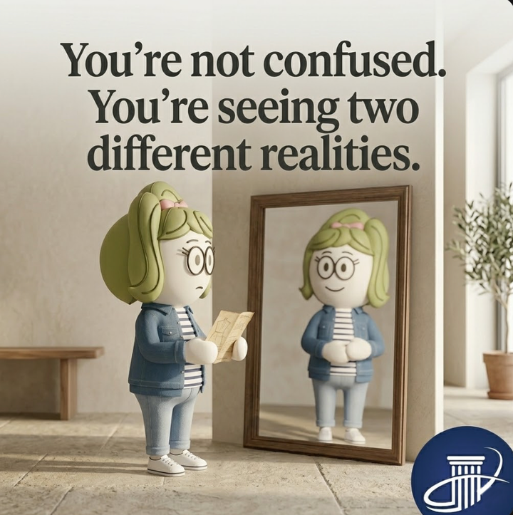 You're Not Confused — You're Seeing Two Different Realities