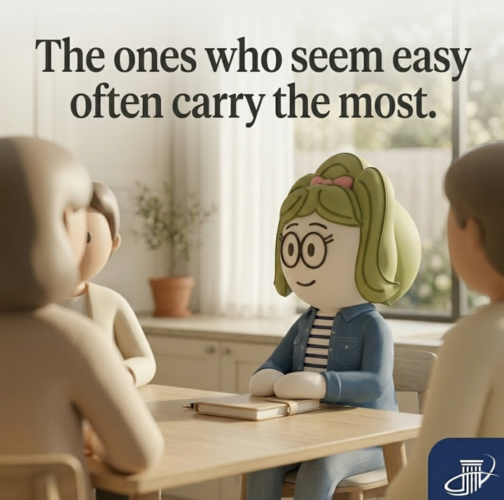 The People Who 'Don't Ask for Much' Usually Carry the Most