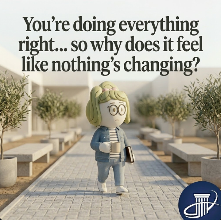 Why You Feel Stuck Even Though You're Doing Everything Right