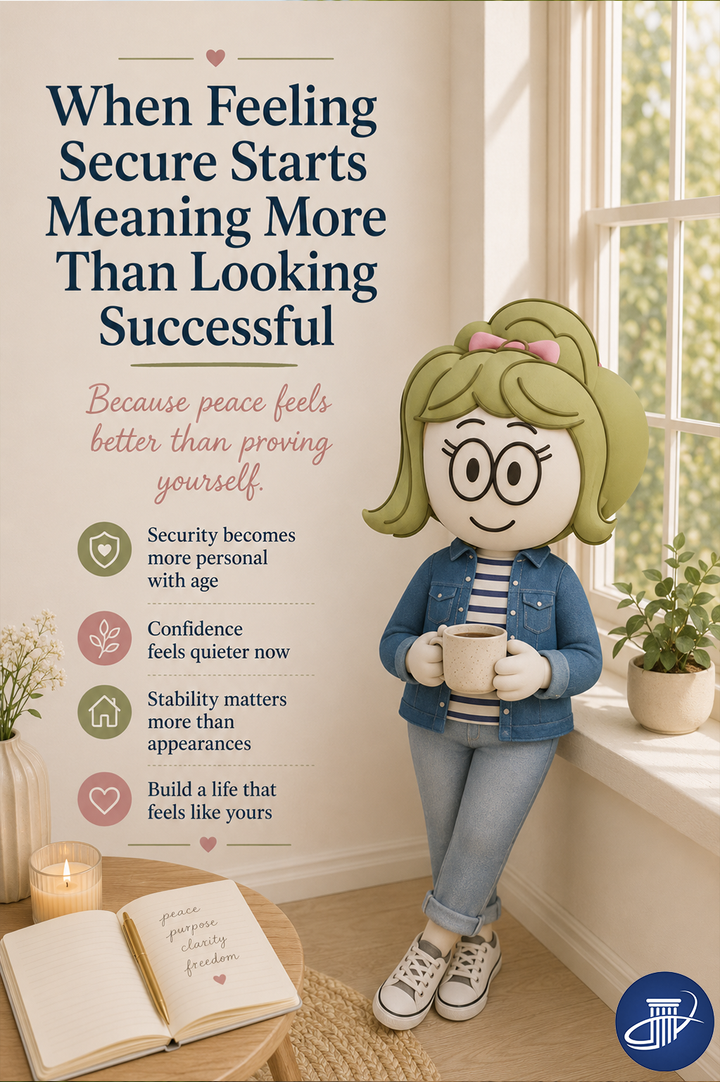 When Feeling Secure Starts Meaning More Than Looking Successful