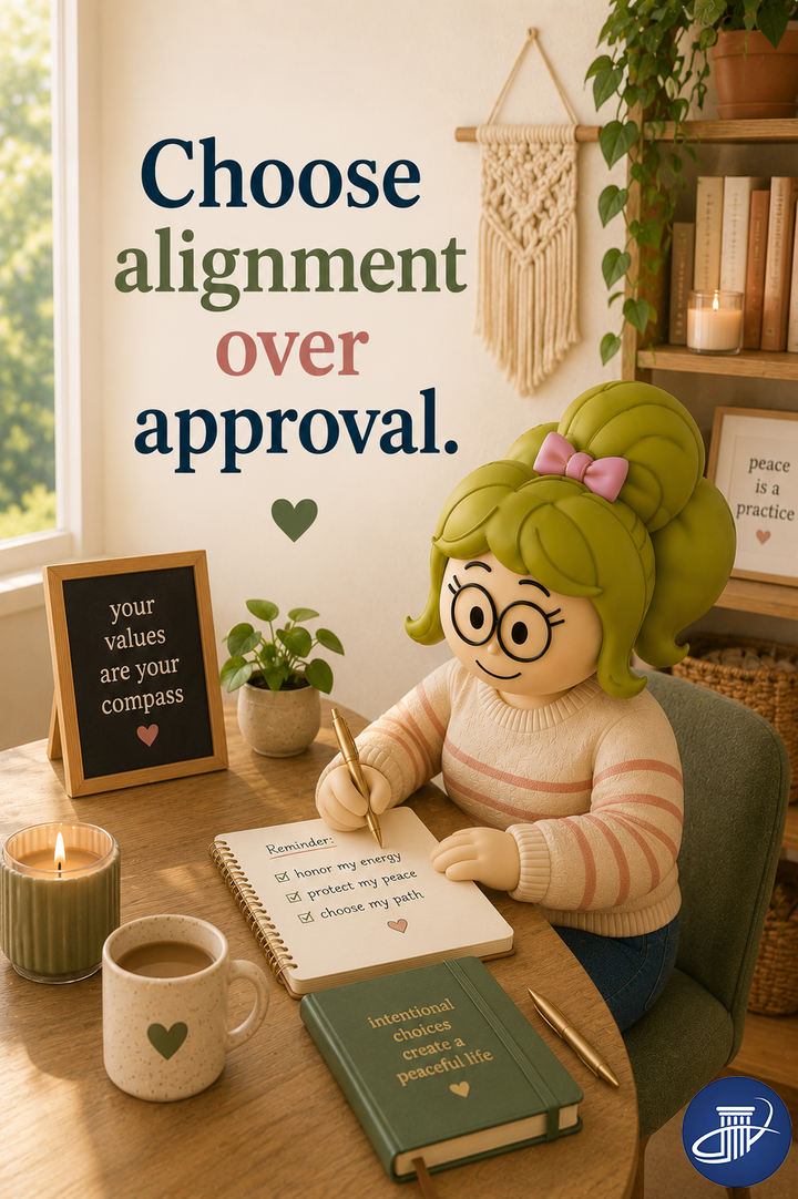 When You Start Choosing Calm Over Being Right