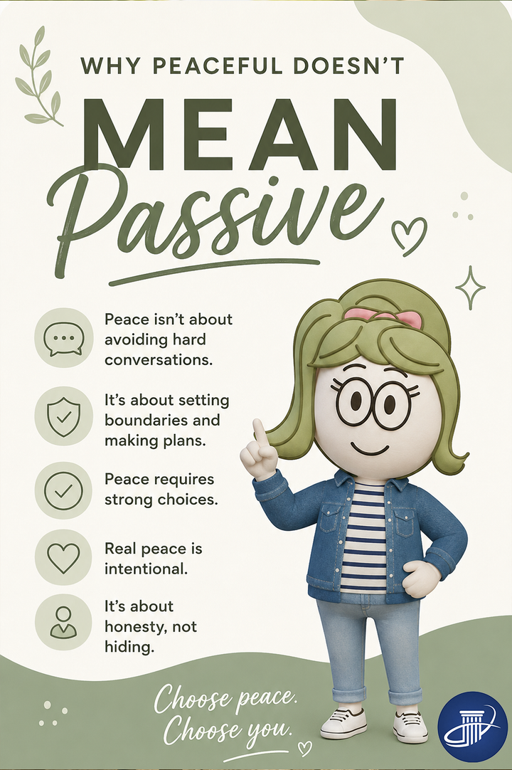 Why Peaceful Doesn’t Mean Passive