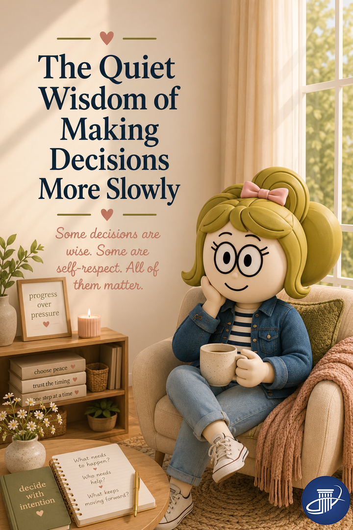 The Quiet Wisdom of Making Decisions More Slowly