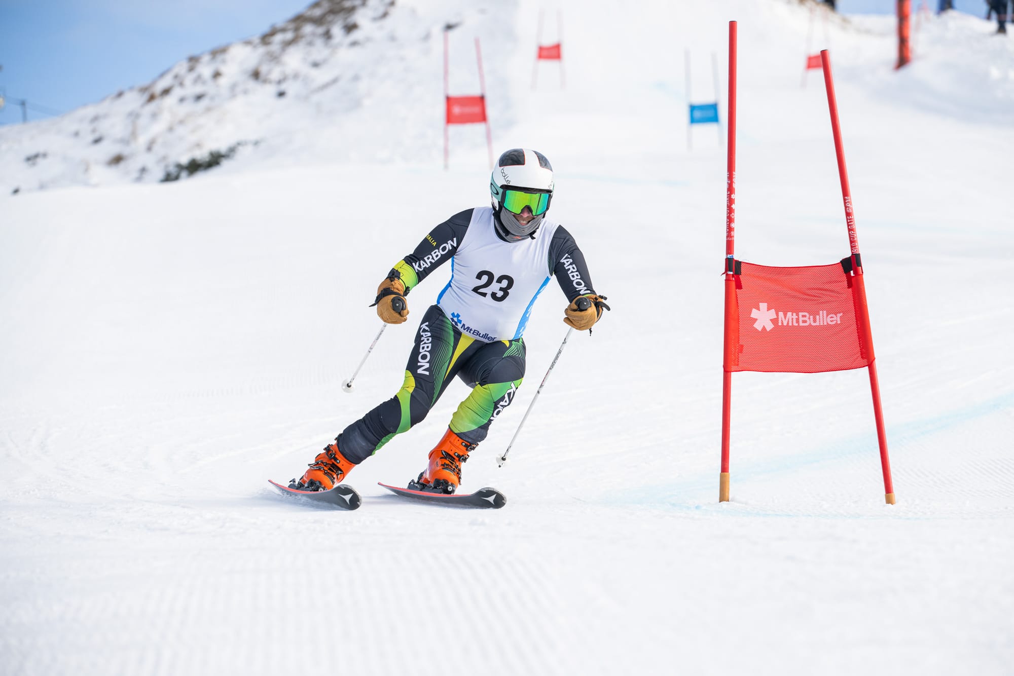 ON TRACK: Alexander Cherny won the Division 4 Alpine male event. 