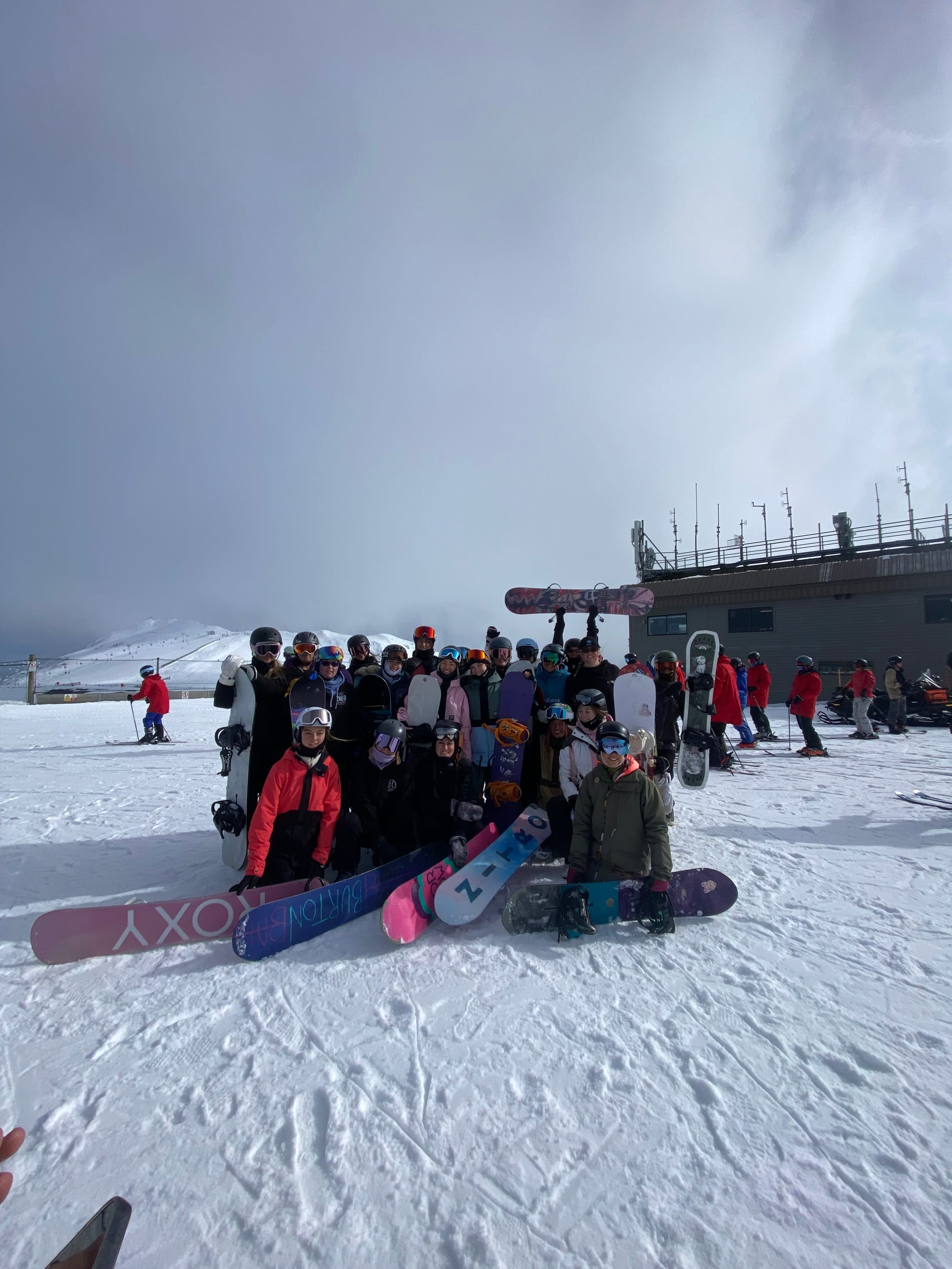 CARVING IT UP: The Chicks who Shred sessions aim to promote a fun and supportive environment. PHOTO: Tanisha Wallace