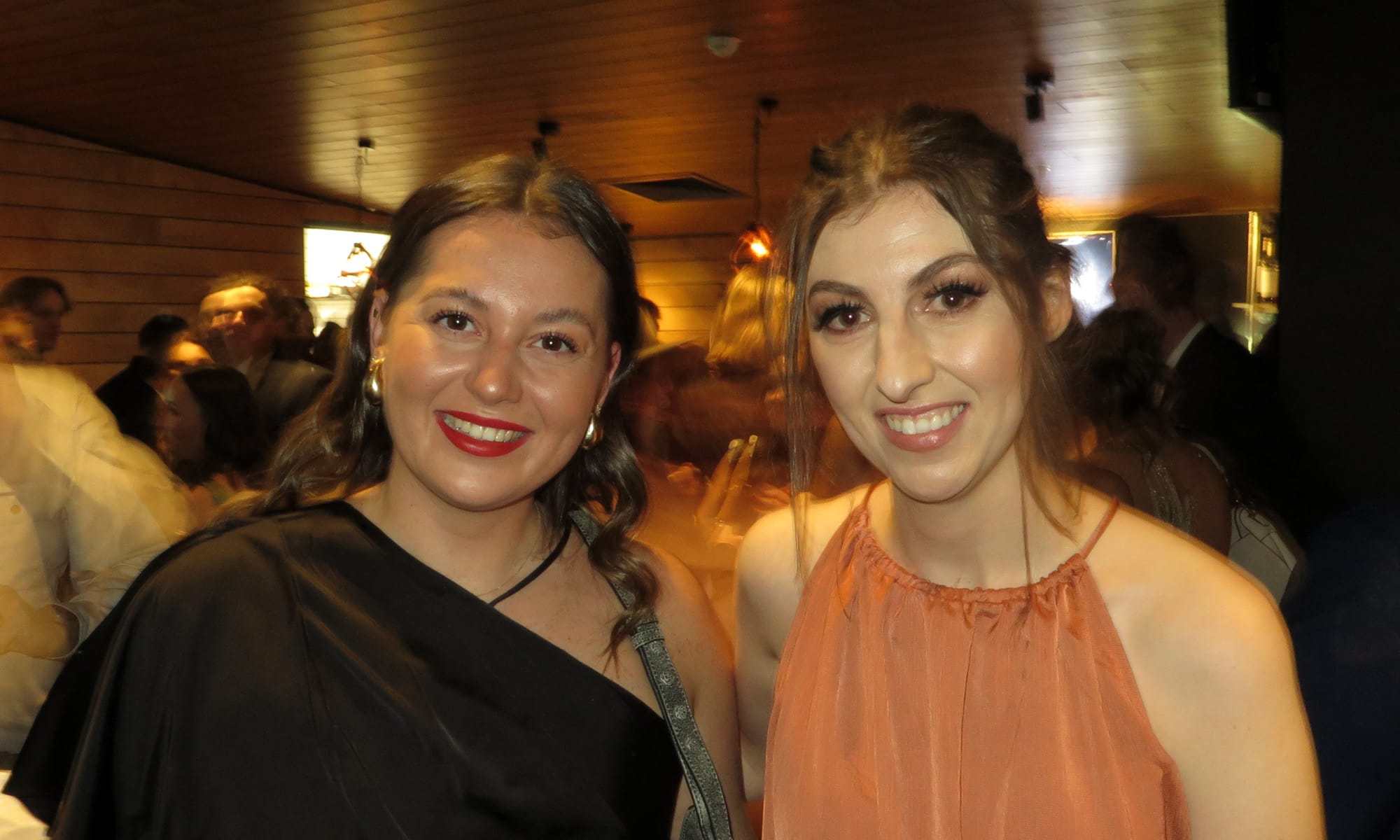 CATCH UP: Arabella Howard (left) and Maddie Ross.