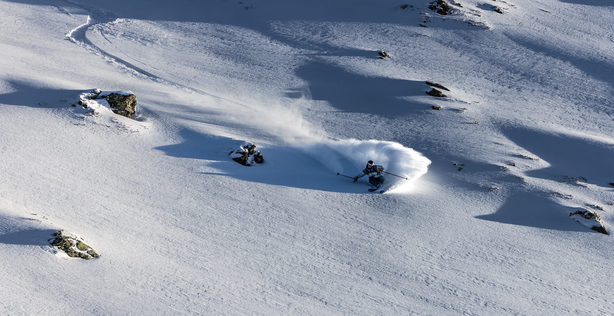 FANTASTIC FREERIDER: Finn Jacobsen in action. PHOTO: Mone Monsberger 
