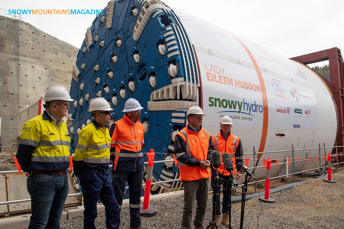 The official naming of the Lady Eileen Hudson TBM.