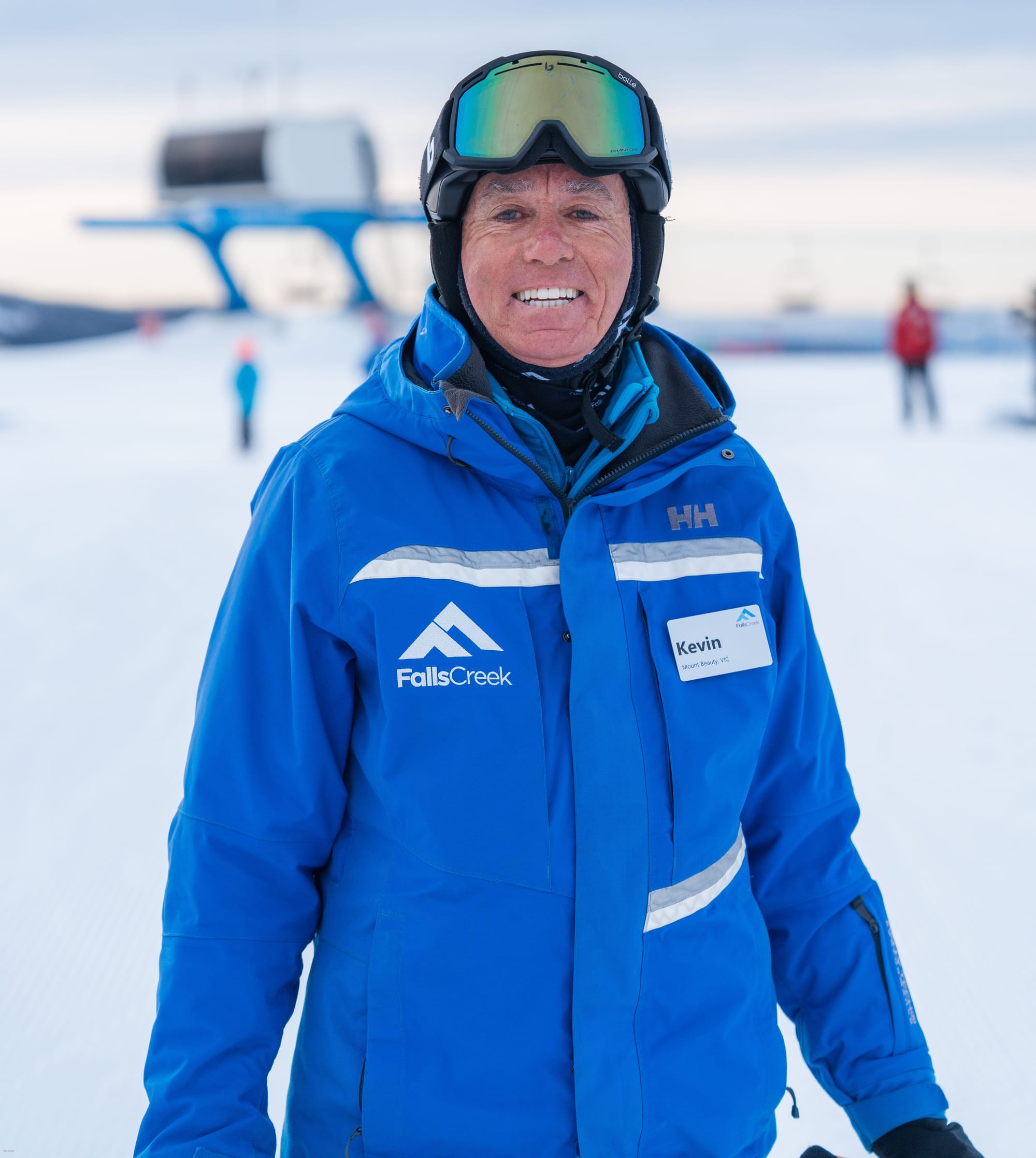 DRAM JOB: Kevin Adcock is enjoying another season at Falls Creek. PHOTO: Fall Creek Ski Lifts