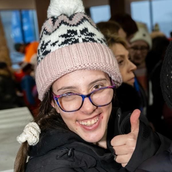 THUMBS UP: Mansfield's Addison Wadsworth is grateful of the support of locals through her fundraising page to help her get to the world games next year. PHOTO: Supplied