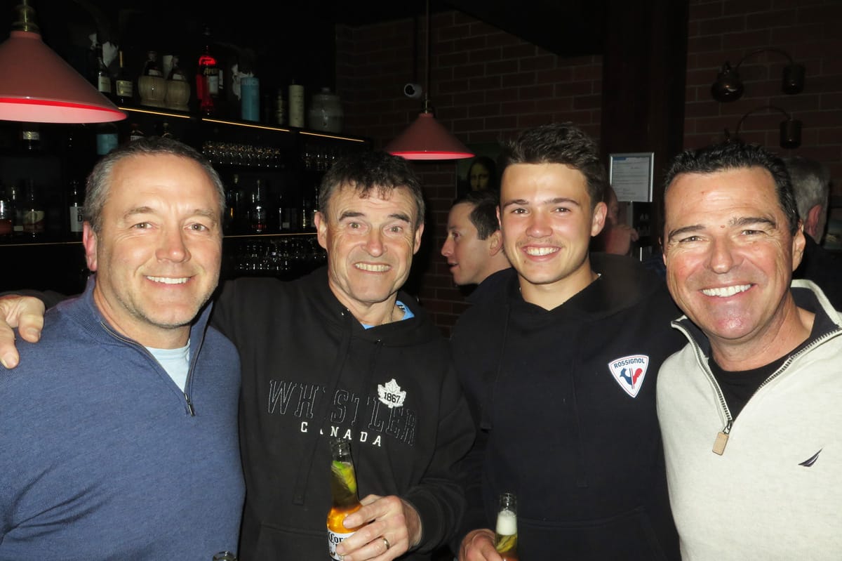 CALCUTTA: Andrew Charlton, Rob Fuleky, Zack Fuleky, Davis Speirs.