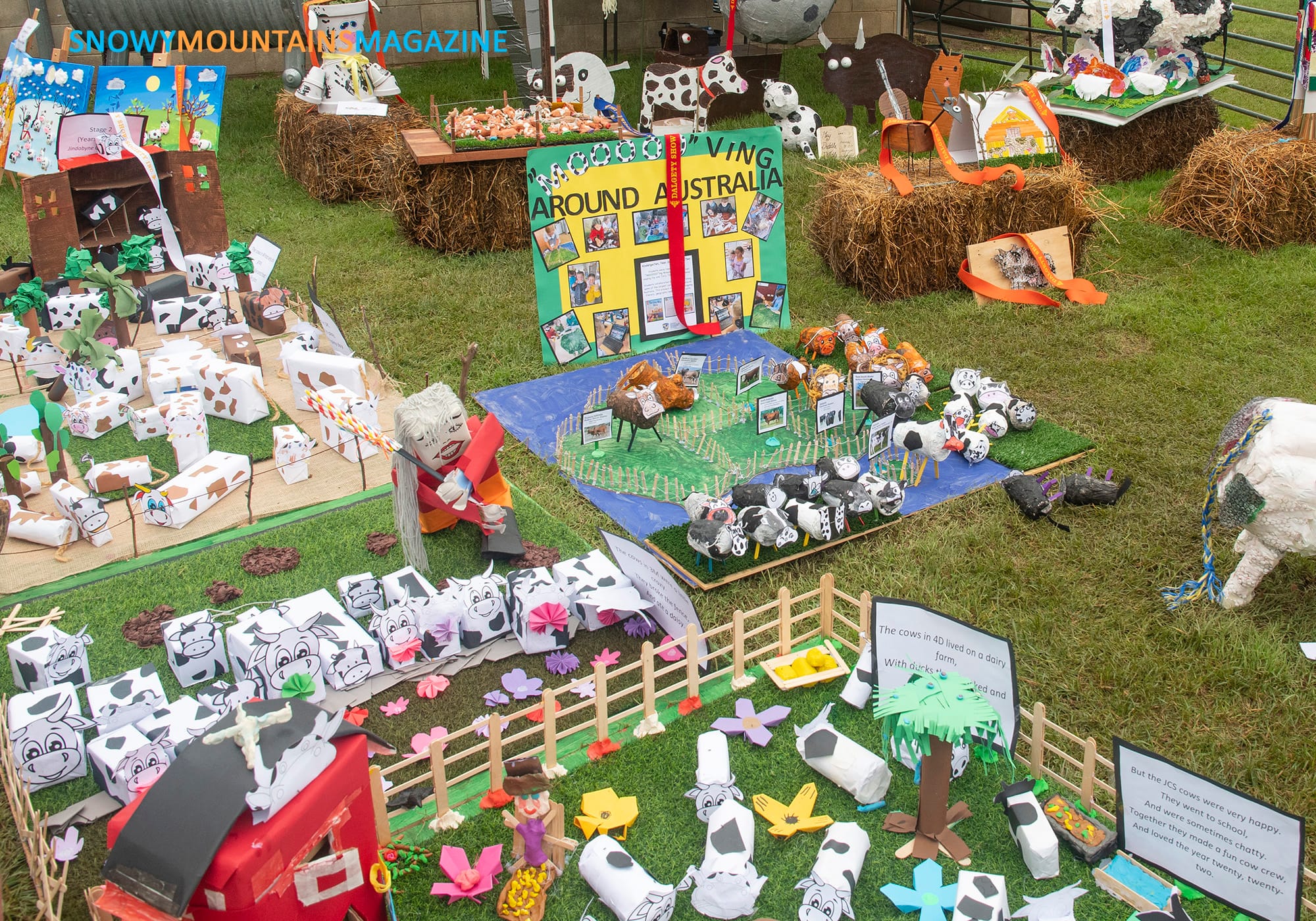 The kids were creative with their designs.