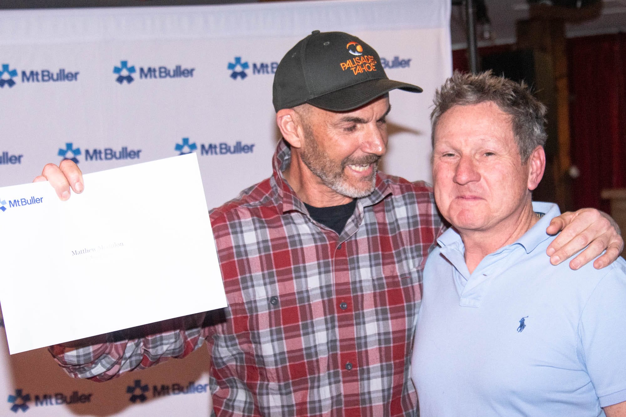 GREAT EFFORT: Matthew Modulon for 30 years with Ed Mahon. 