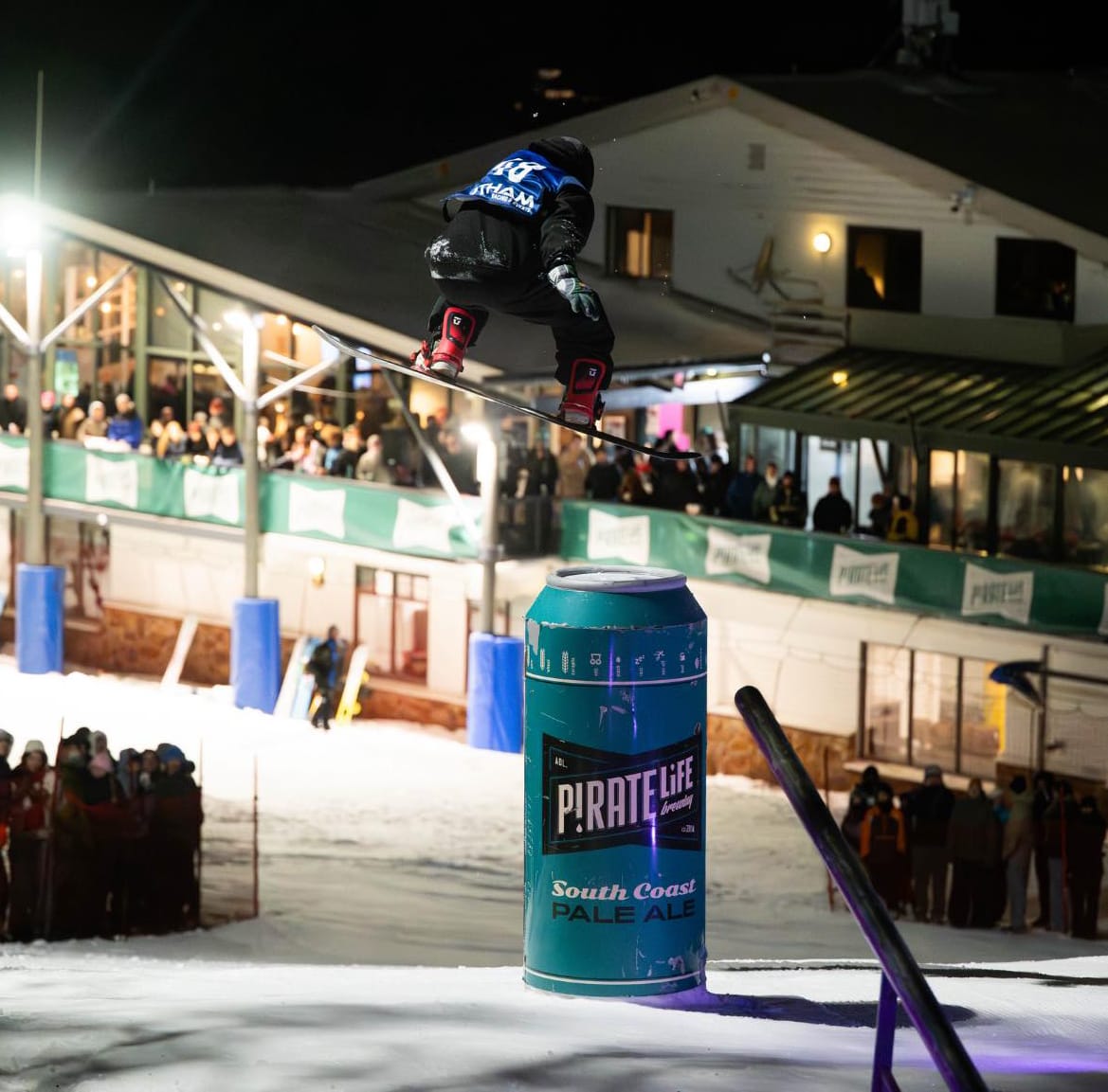 BIG HIT: The Pirate Life Rail Jam was a huge hit. PHOTO: Chris Hocking