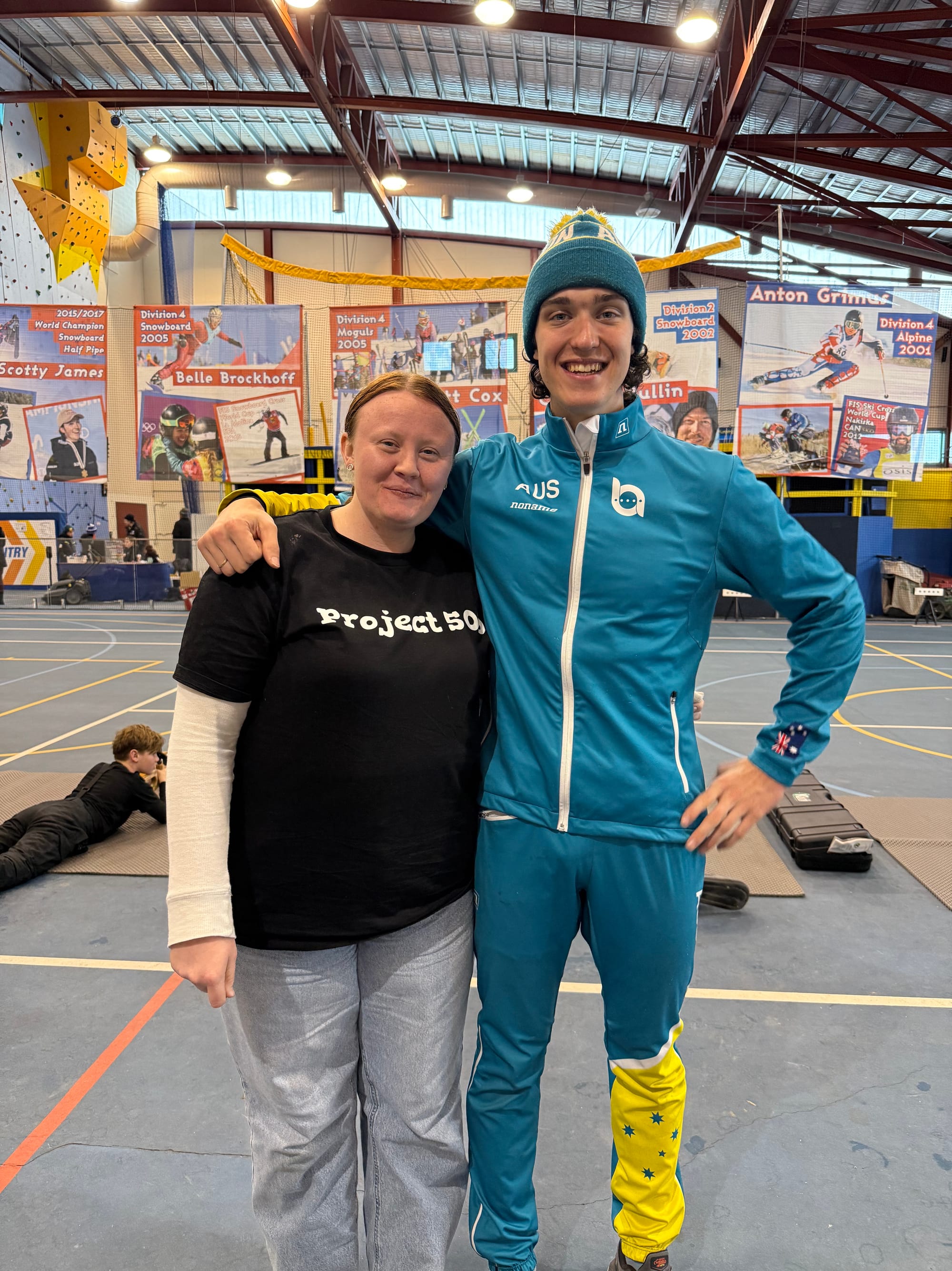 ENCOURAGEMENT: At the opening of the ski season 2025 Boris Stanish spent two days encouraging others to take up the sport of biathlon at Buller's Alpine Central Sport Hall.