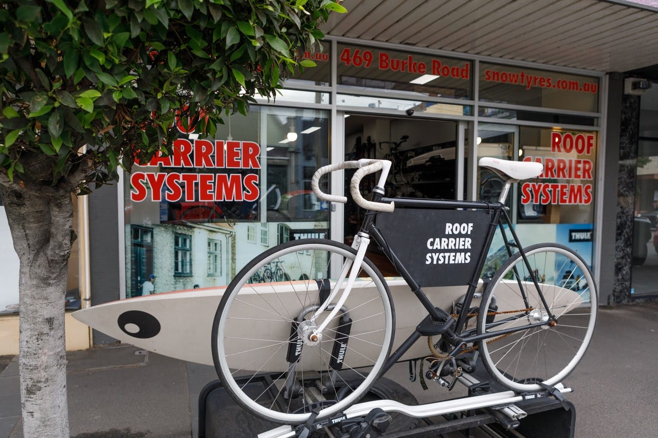 EXPANDING: Roof Rack Carriers has expanded to the shop next door giving bigger service, more choice.