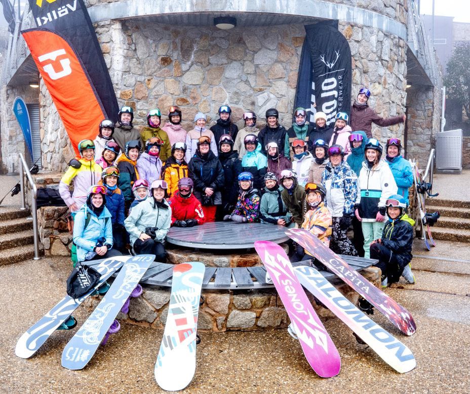 WOMEN ONLY: Chicks Who Shred will be hitting the slopes at Falls Creek this August. PHOTO: Vail Resorts