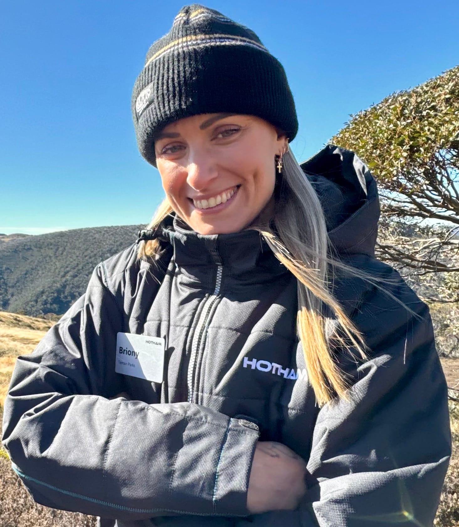SOUND ADVICE: Mt Hotham terrain park manager Briony Johnson.