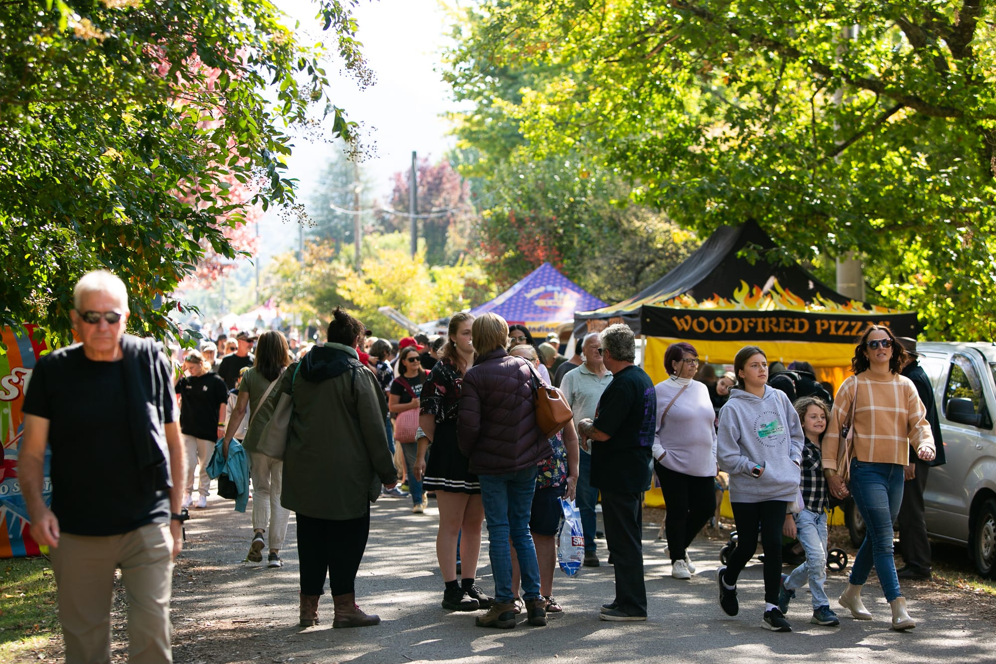 CROWD PLEASER: There were food options aplenty at the Jamieson Autumn Festival, with many guests making a full day of the event.