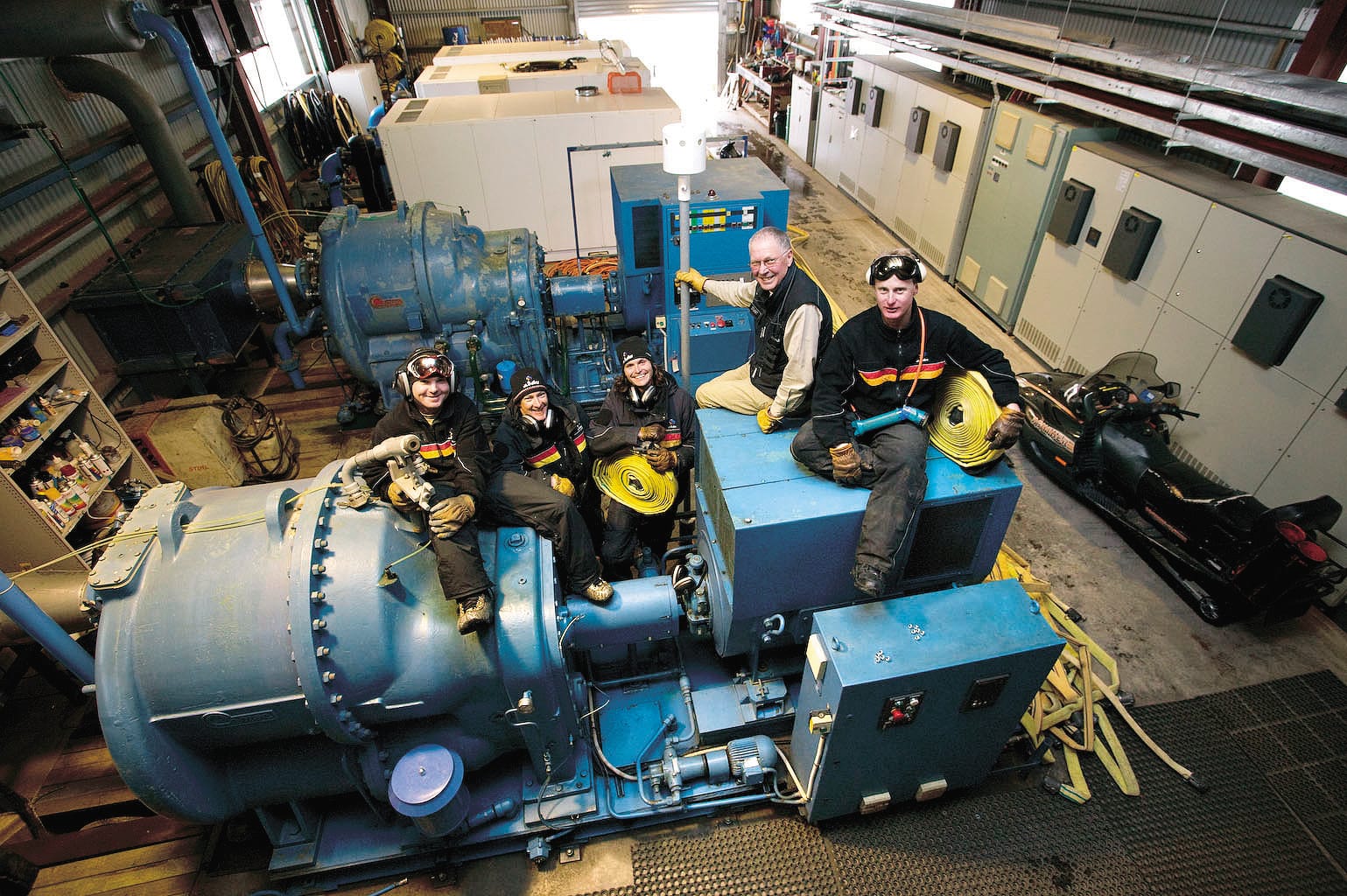 SNOW OPERATIONS: Machinery on Mount Buller. PHOTO: (C) NAMA/Mark Ashkanasy