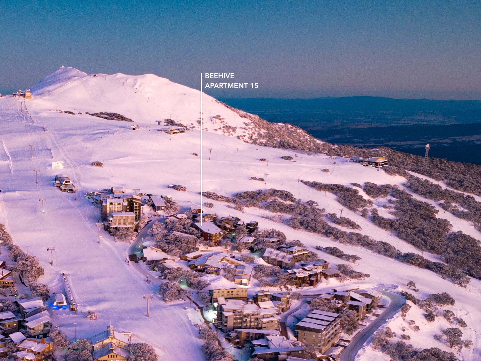 FOR SALE: Offered for the first time in 52 years Beehive Apartment 15 which was built by Mt Buller legend Adam Adams.