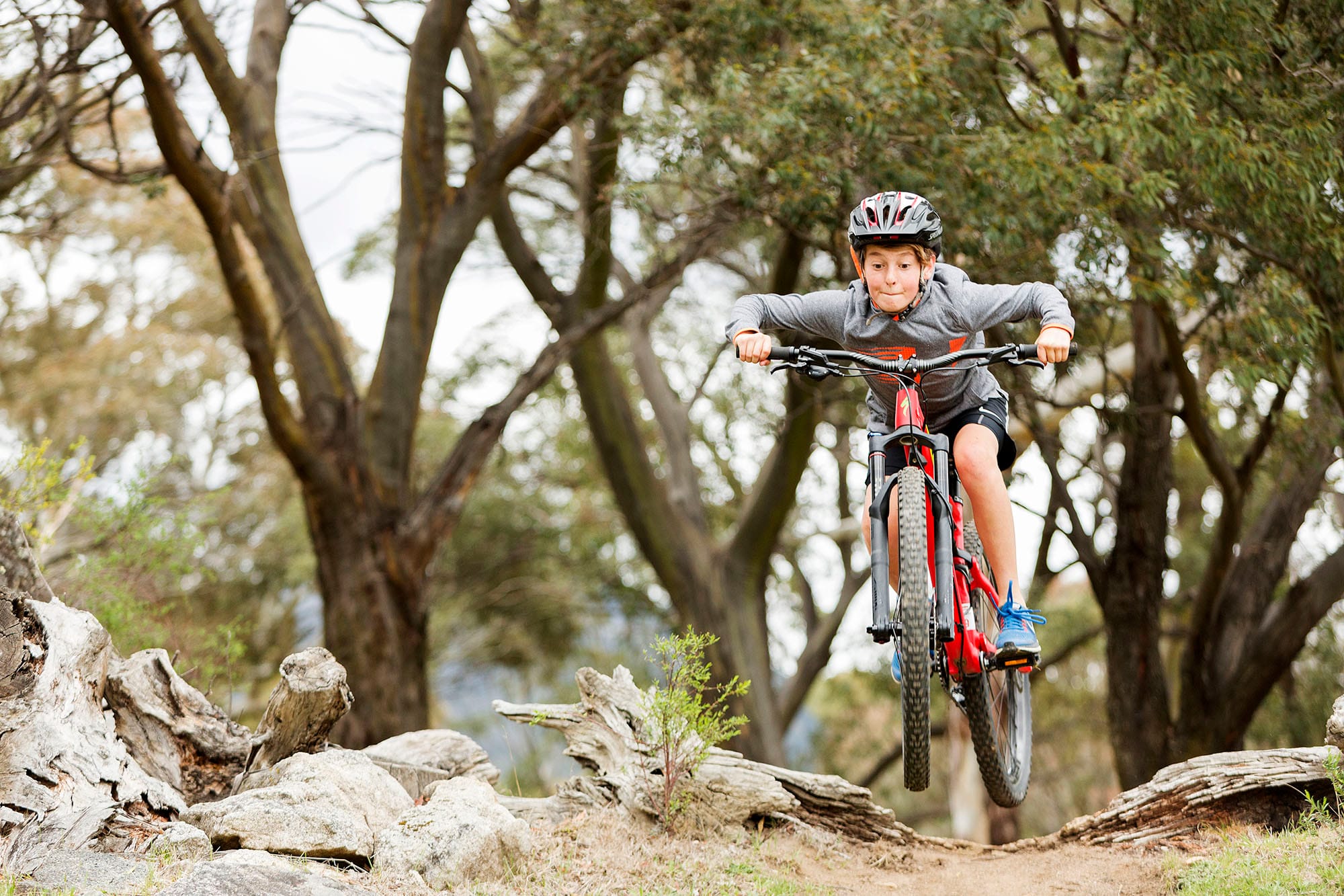 The resort have a great variety of mountain bike trails. 