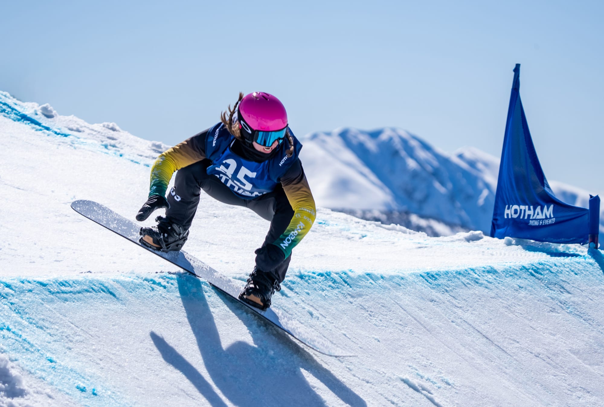 SPEED: Josie Baff shows her style. PHOTO: Vail Resorts