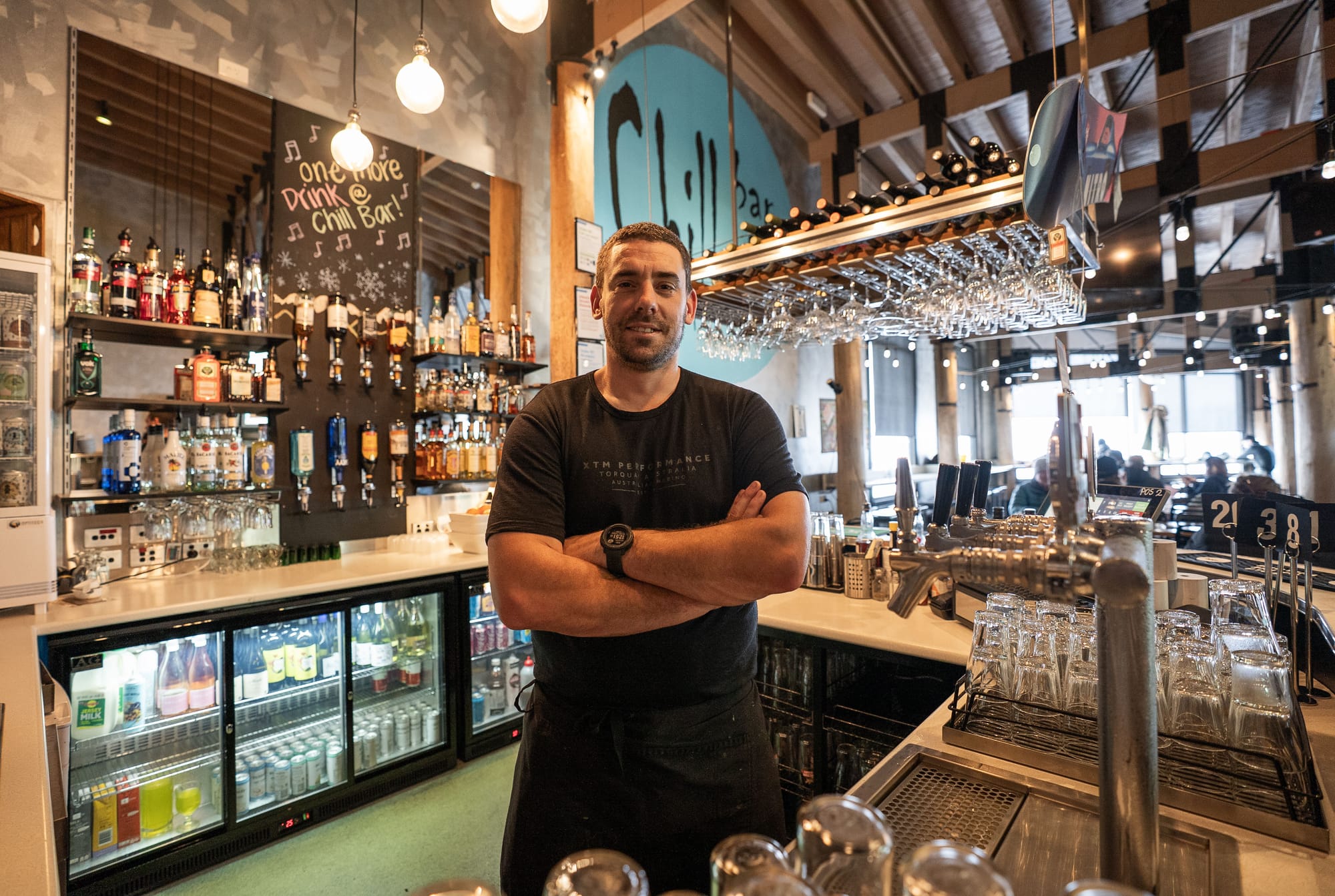 BIG SEASON AHEAD: Brent Hartnell wants Chill to feel welcoming. PHOTO: Chris Hocking