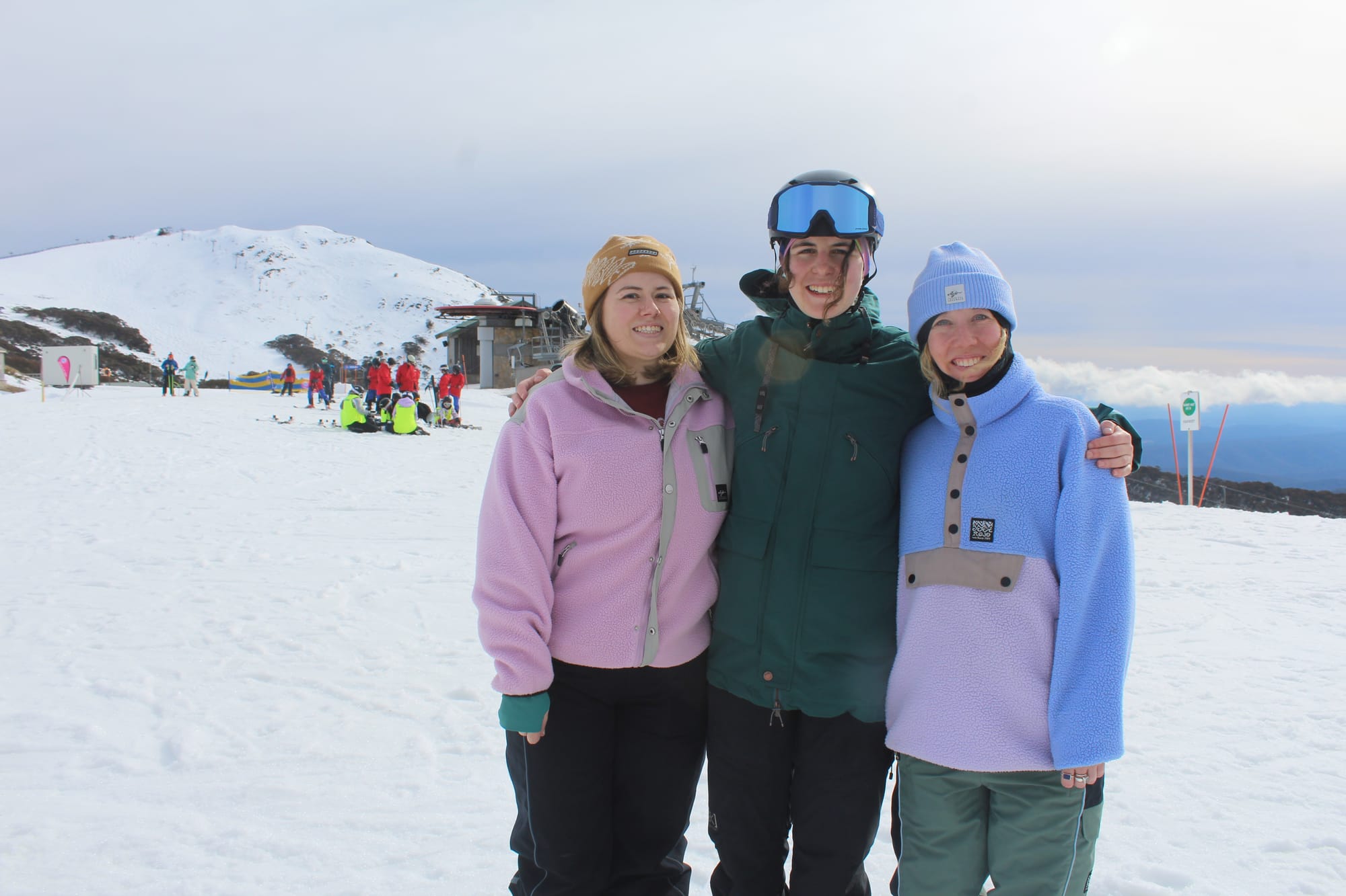 LIFELONG FRIENDSHIPS: (from left) Session leader Tanisha Wallace, Arabella Green and Jassie Salveson.  PHOTO: Trinity Knight
