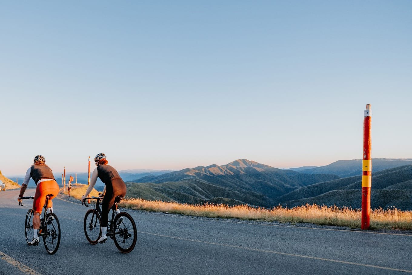 ROAD TO ADVENTURE: Cycle one of Australia’s most iconic roads - the views only get better as you climb. PHOTO: Mt Hotham Alpine Resort
