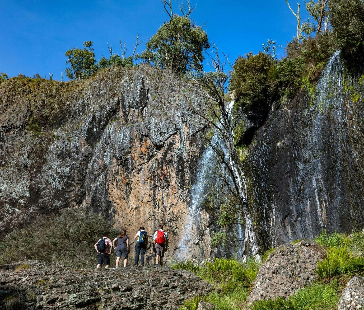 TAKE A WALK: Charmichael Falls is only a short stroll out of Dinner Plain. PHOTO: Visit Melbourne