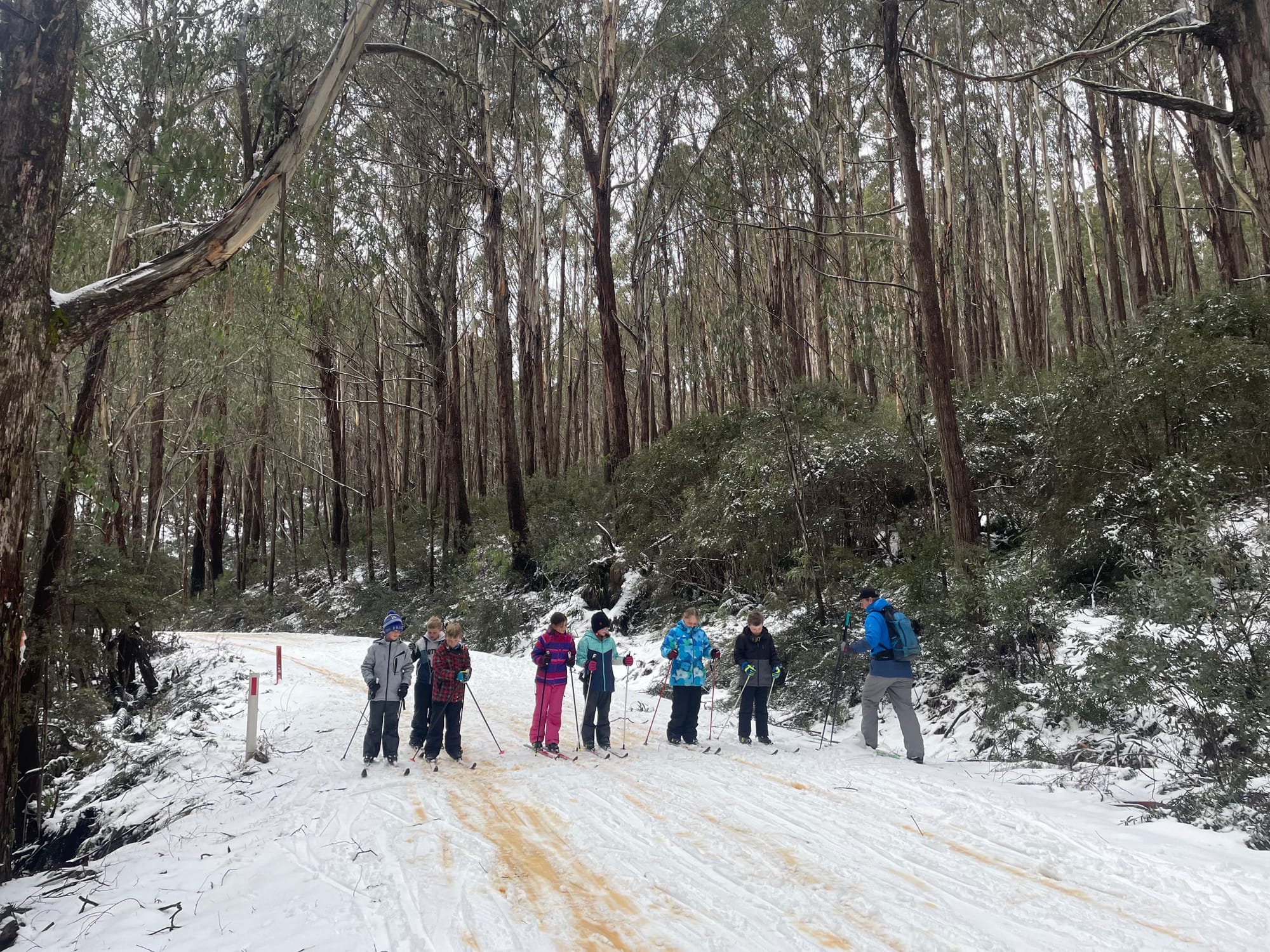 HARD WORK: Students returned at the end of the day exhausted after their exploits.