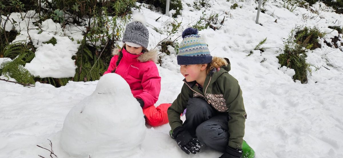 Steiner school appreciating winter in Mansfield Post feature image