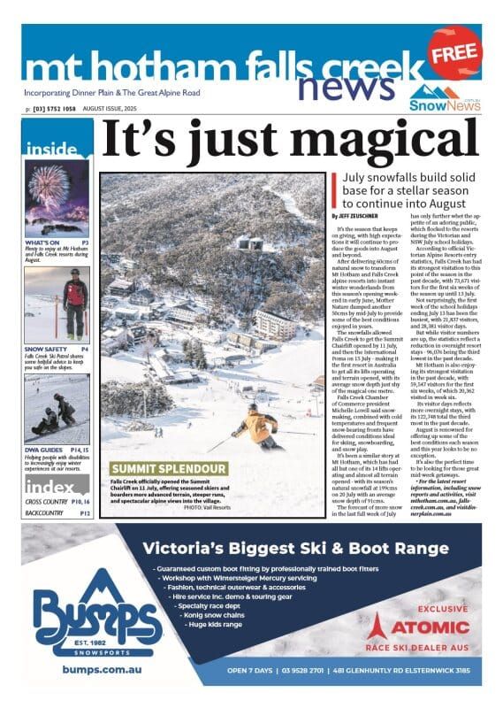 Mt Hotham Falls Creek News, July, 2025 Post feature image
