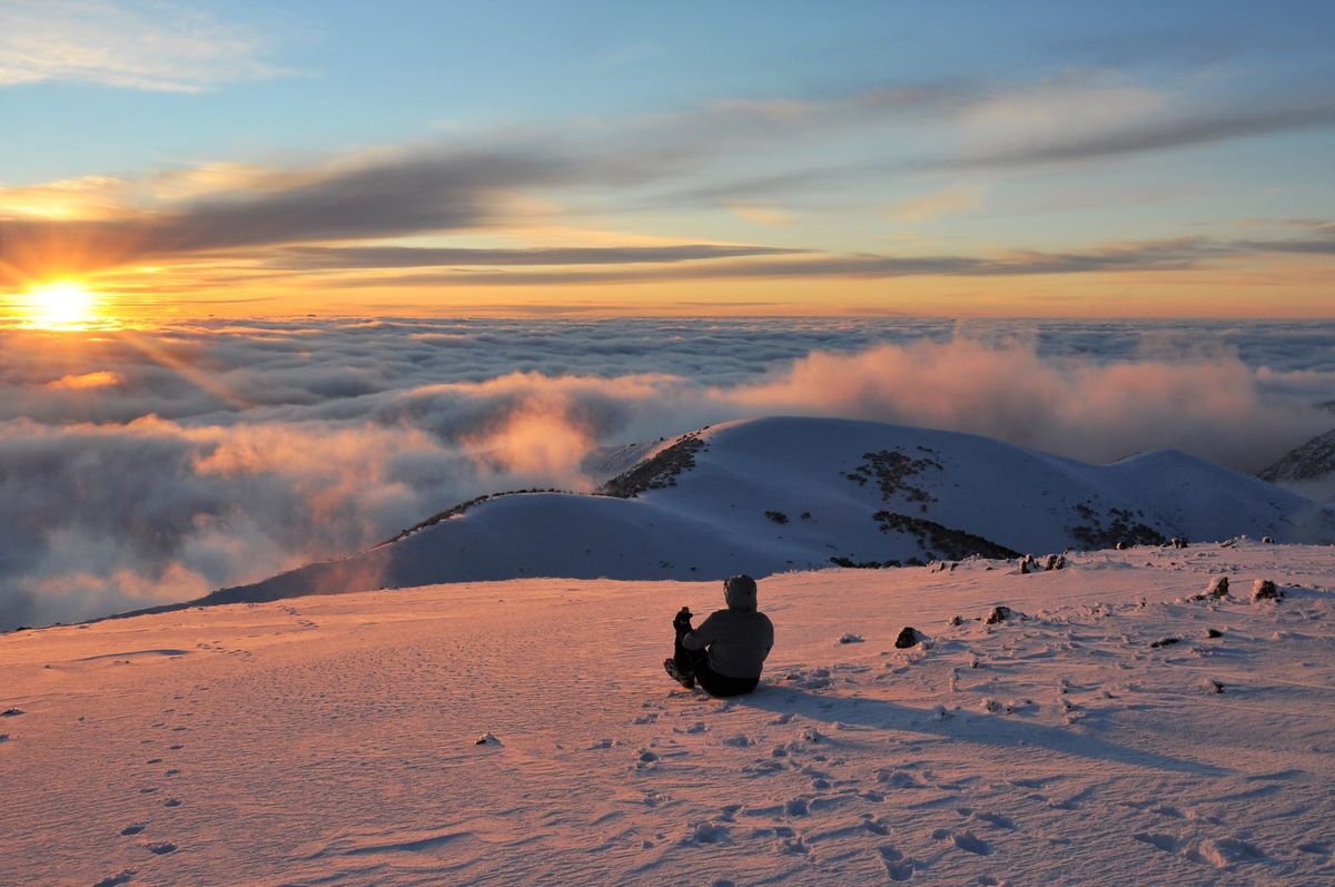 Sunset on the hill… Post feature image