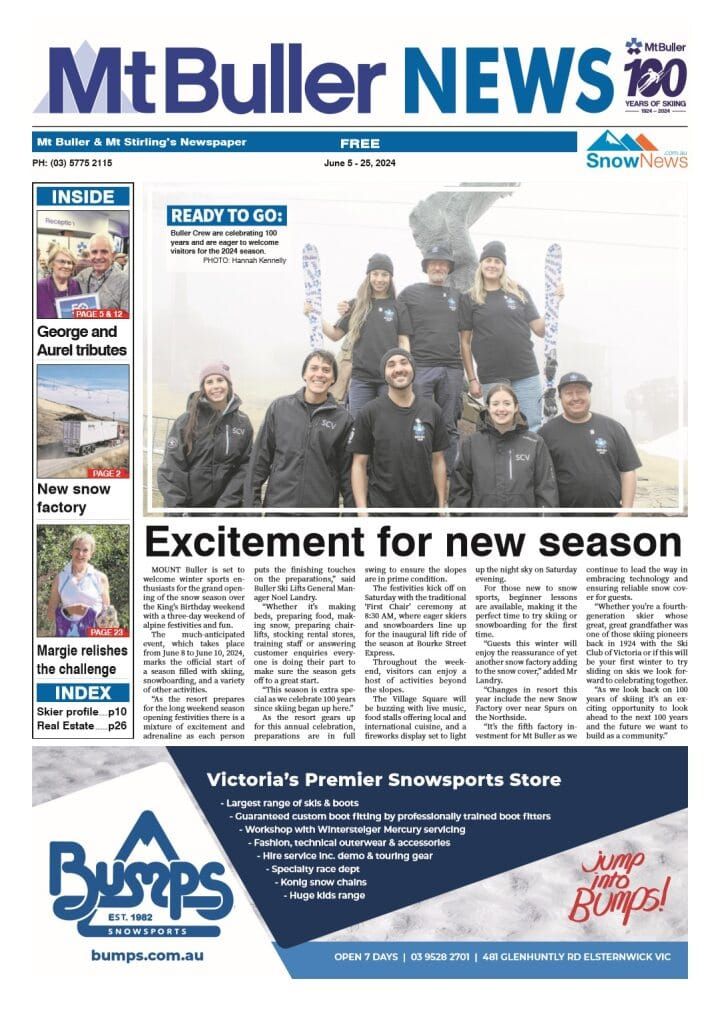 Mt Buller News, June 05, 2024 Post feature image