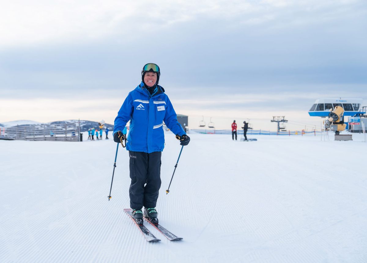 Kev's dream job at Falls Creek: trading in a desk job for ski boots Post feature image