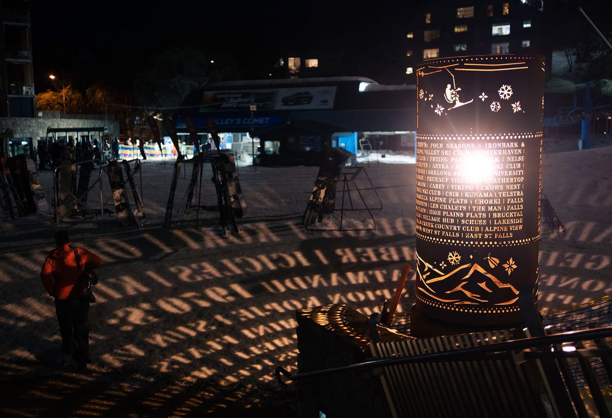 Festival of Light Sculpture - Celebrating 75 years of Falls Creek. Post feature image