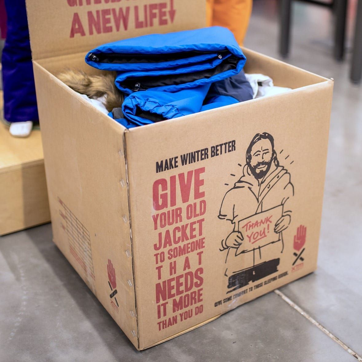 Keeping the homeless warm this winter Post feature image