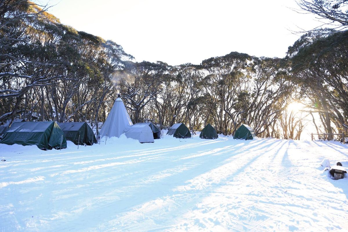 Snow camping for that true camp out experience Post feature image