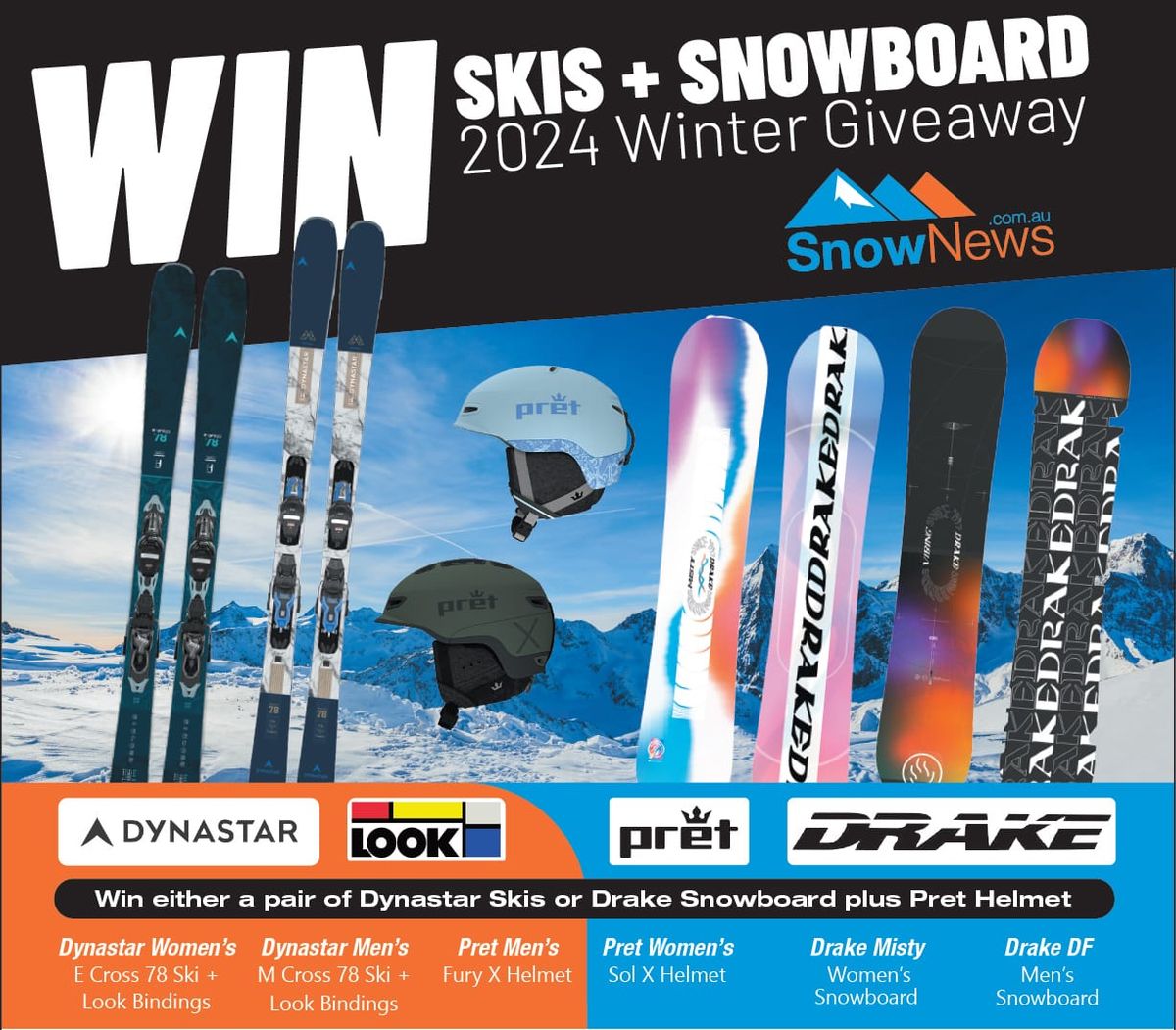 2025 Ski and Snowboard Giveaway Post feature image