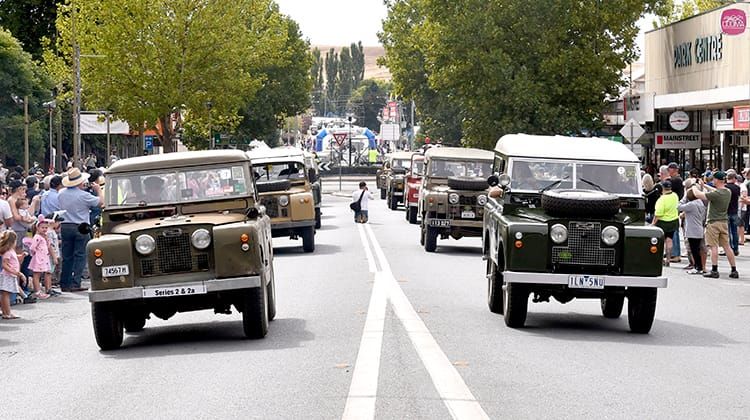 Street Parade - Cooma - Land Rover 75th Anniversary Post feature image