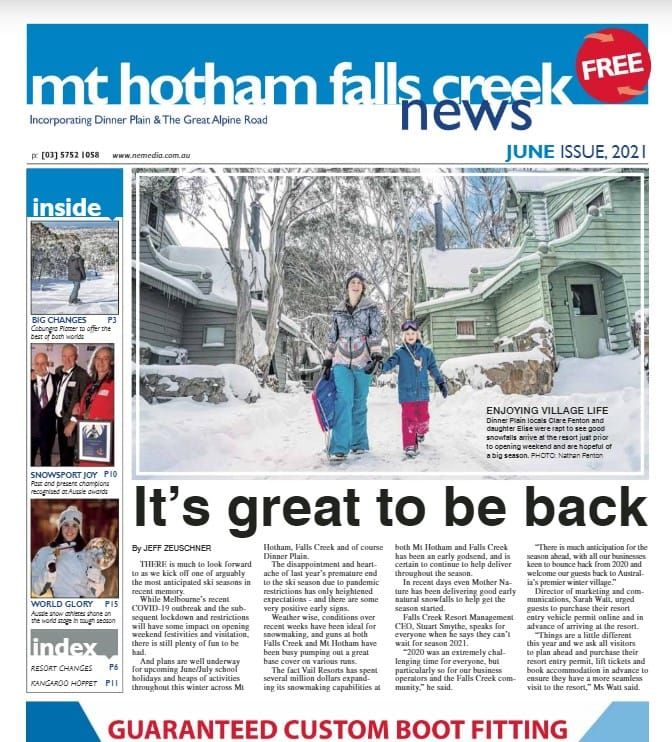 Mt Hotham Falls Creek News June 2021 Post feature image