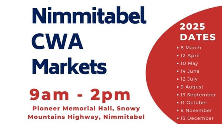 Nimmitabel CWA Markets Post feature image