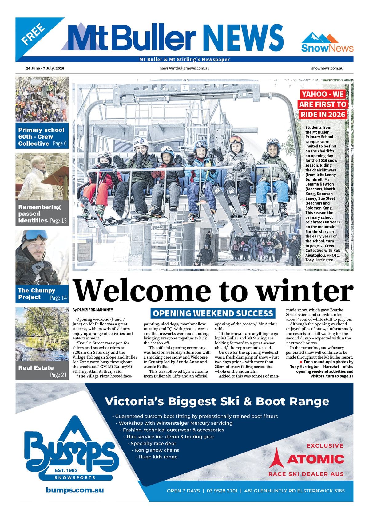 Mt Buller News, 24 June - 7 July, 2026 Post feature image
